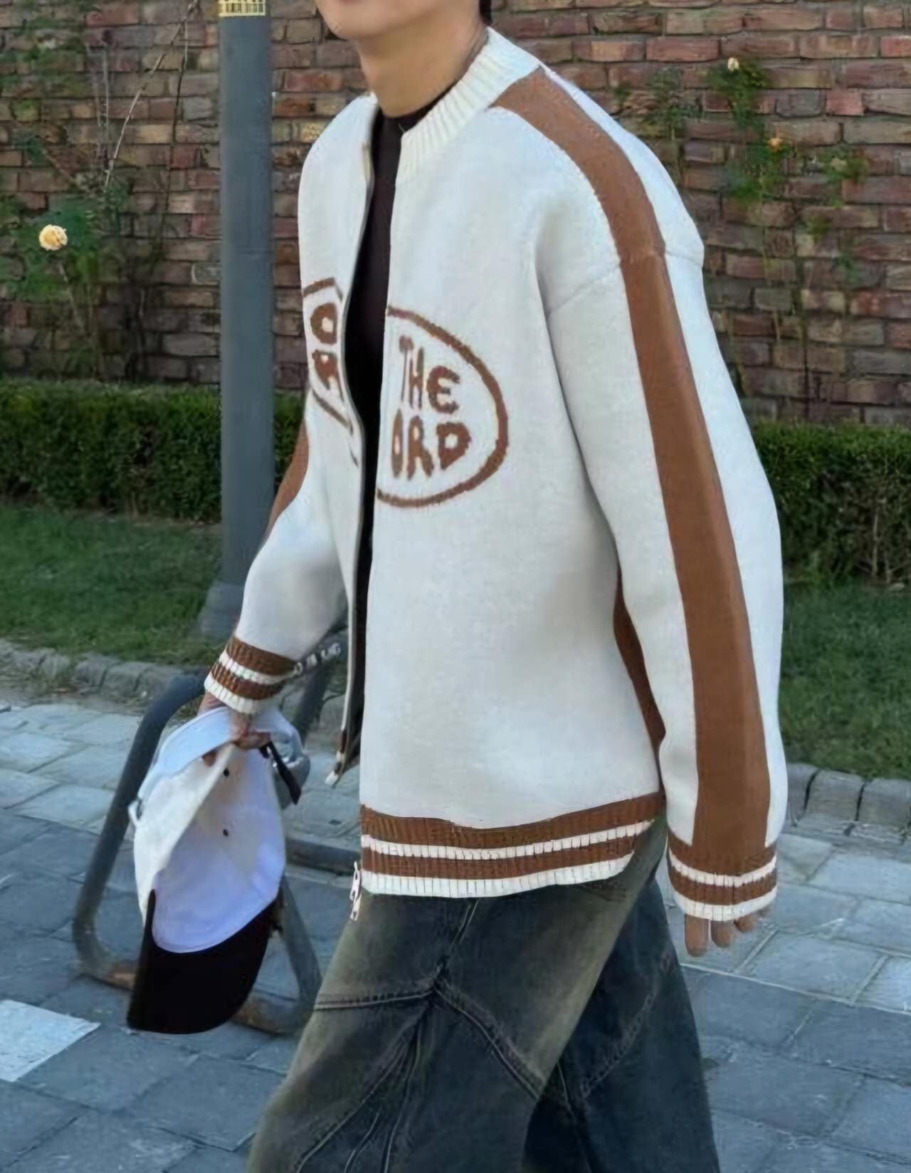 OFF THE RECORD插肩針織拉鍊外套 (四色)