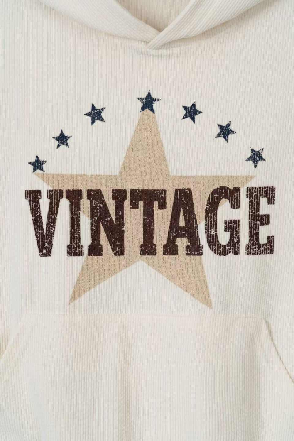 VINTAGE絨面連帽衛衣 (四色)