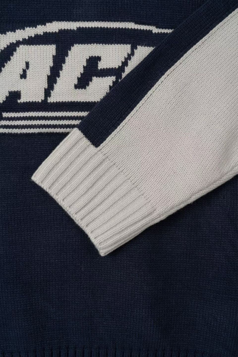 ACE 拼色針織衛衣 (三色)