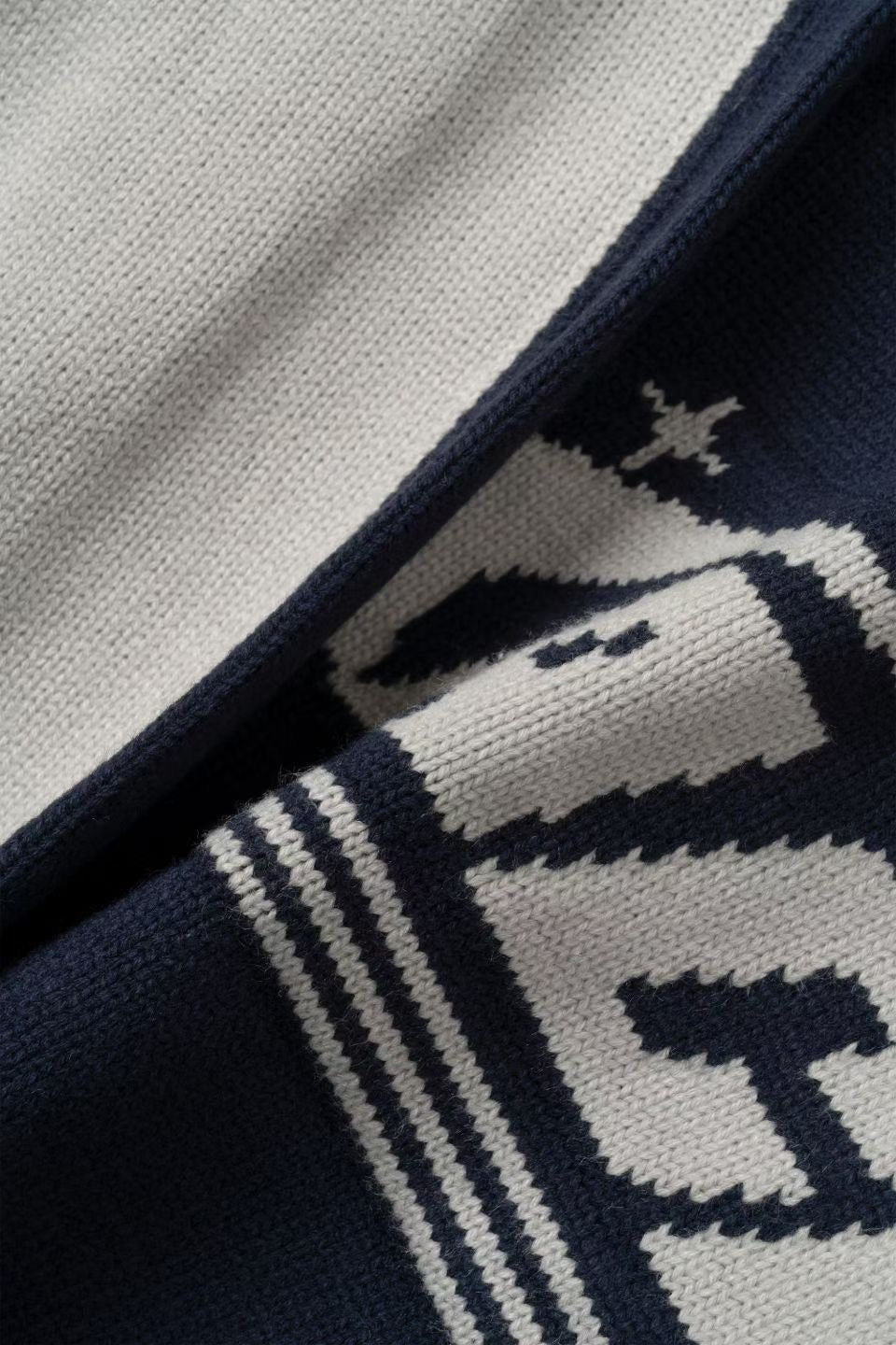 ACE 拼色針織衛衣 (三色)